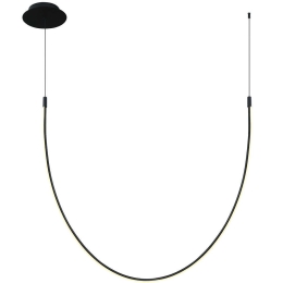 Φωτιστικό Οροφής 23052 110x80cm Dim Led 1445lm 18W 3000K Black