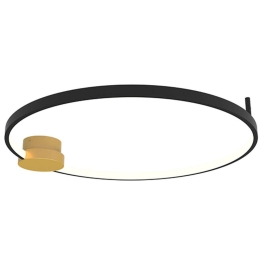 Φωτιστικό Οροφής - Πλαφονιέρα 23098 64x60x6cm Dim Led 1418lm 24W 3000K Gold-Black