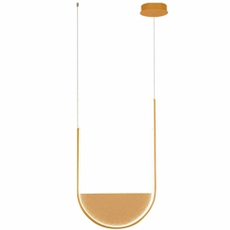 Φωτιστικό Οροφής 23167 32x5x40,5cm Dim Led 1715lm 20W Gold-Champagne