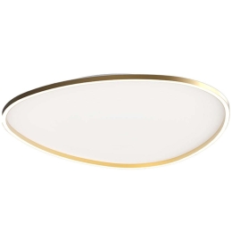 Φωτιστικό Οροφής - Πλαφονιέρα 23213 78x78x6cm Dim Led 3811lm 58W 3000K Gold