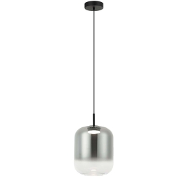 Φωτιστικό Οροφής 23214 Φ23x36cm Led 780lm 12W 3000K Black-Smoke