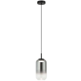 Φωτιστικό Οροφής 23217 Φ15x36cm Led 780lm 12W 3000K Black-Smoke