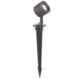 Φωτιστικό Δαπέδου Κήπου Με Καρφί E349 Φ3x3,5x5cm Led 228lm 3W 3000K Graphite