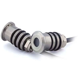 Φωτιστικό Δαπέδου Χωνευτό E364 Φ1,5x3,5cm Led 23lm 0,2W 3000K Steel