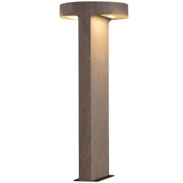 Φωτιστικό Δαπέδου E384 Φ28x70,4cm 2xLed 780lm 8W 3000K Concrete