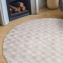 Χαλί Diamond Cut 800 Grey Obsession 120X120cm Round