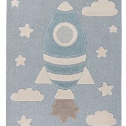 Χαλί Fano 391 Space Blue-Beige Obsession 160X230cm
