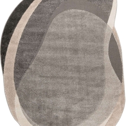 Χαλί Frisco 286 Grey Oval Obsession 160X230cm