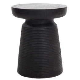 Τραπέζι Βοηθητικό Ester 0900010 40x40x50cm Black Soulworks