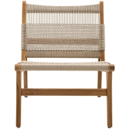 Πολυθρόνα Oroitz 0930011 60x69x73cm Natural-Beige Soulworks