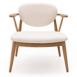 Πολυθρόνα Netle 0940007 72x68/65x62/76.5cm Natural-Beige Soulworks