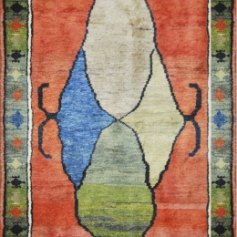 Χειροποίητο Χαλί Persian Gabbeh C Wool 112Χ193 112Χ193cm