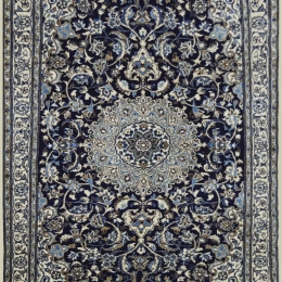 Χειροποίητο Χαλί Persian Nain Wool-Silk 156Χ251 156Χ251cm