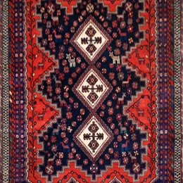 Χειροποίητο Χαλί Persian Nomadic Sirjan Wool 243Χ173 243Χ173cm