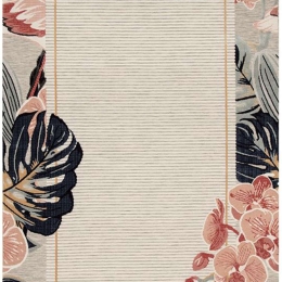 Χαλί Garden 65240G Beige-Pink New Plan 155X230cm