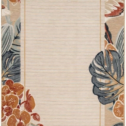 Χαλί Garden 65240N Beige-Rust New Plan 77X150cm