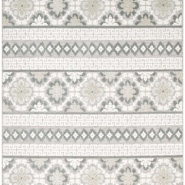 Χαλί Garden 65252B Ivory-Grey New Plan 77X150cm