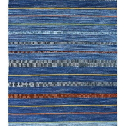 Χαλί Antique Kilim 7070 Χειροποιήτο Blue New Plan 70X190cm