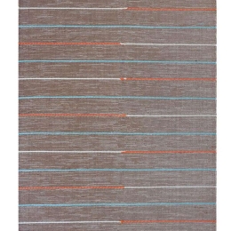 Χαλί Ribella 600 Χειροποιήτο Brown New Plan 160X230cm