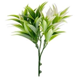 Μπουκέτο Διακοσμητικό W007 25-32cm Podocmarpus Nagi Green New Plan Πλαστικό