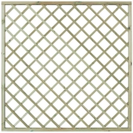 Καφασωτό 1354 Ρόμβος 12x12 180x180cm Natural New Plan