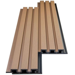 Πάνελ Τοίχου Wpc 2ης Γενιάς Με 3D Πηχάκια 5580 14,7x2,5x290cm Oak New Plan WPC