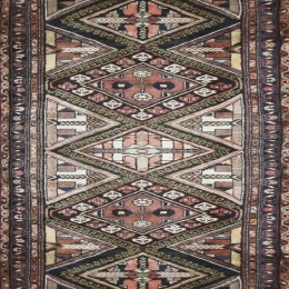 Χειροποίητο Χαλί Saveh 310X108 310X108cm