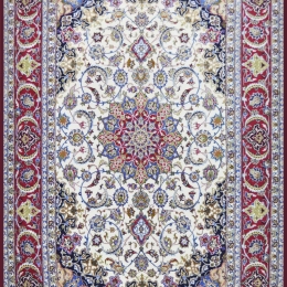 Χειροποίητο Χαλί Isfahan Silk 233Χ157 233Χ157cm