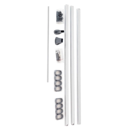 Βραχίoνας Μπάνιου Εύκαμπτος 03321.001 Chrome έως 300 cm 100-300cm Αλουμίνιο