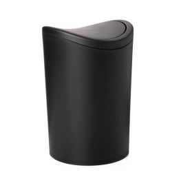 Κάδος Απορριμμάτων Swing Bin 06725.004 Black Πλαστικό
