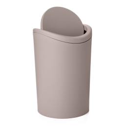 Κάδος Απορριμμάτων Swing Bin 06725.003 Taupe Πλαστικό