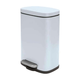 Κάδος Απορριμμάτων Akira 05392.010 5Lt Ice Blue Μέταλλο