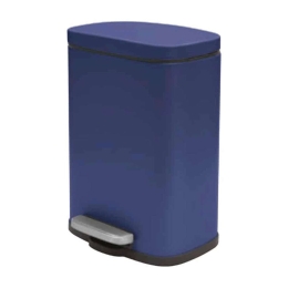 Κάδος Απορριμμάτων Akira 05392.009 5Lt Blue Μέταλλο