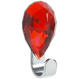Κρεμαστράκι Bathdeco Jewel 05208.006 - 10675 Ruby Red Μέταλλο,Πλαστικό
