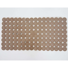 Πατάκι Αντιολισθητικό Disco 00241.003 36x71 Tortora Beige 36Χ71 PVC