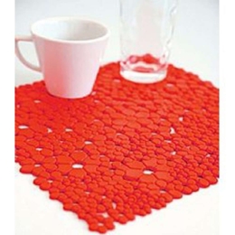 Ταπέτο Νεροχύτη Αντιολισθητικό Fiore 06004.005 Red PVC