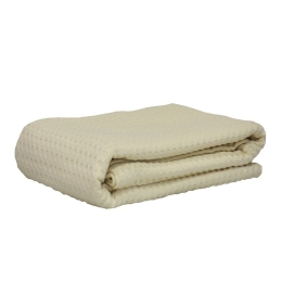 Κουβέρτα Πικέ Ivory Michelle Anna Riska Ημίδιπλο 160x240cm 100% Cotton