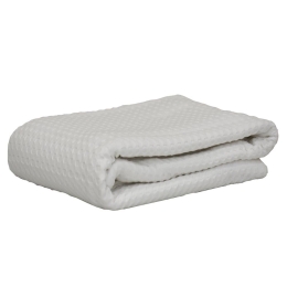 Κουβέρτα Πικέ White Michelle Anna Riska  Semi-double 160x240cm 100% Βαμβάκι