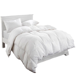Πάπλωμα Πουπουλένιο White Viopros Μονό 160x240cm Feather
