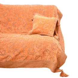 Ριχτάρια Σετ 2Τμχ Elit Cogniac Guy Laroche Σετ Ριχτάρια 165x180cm Ακρυλικό-Πολυέστερ