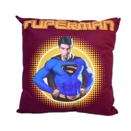 Διακοσμητικό Μαξιλάρι Παιδικό Superman 01 Kentia 45X45 45x45cm Πολυέστερ