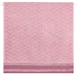 Πετσέτα Forza 14 Pink-Violet Purple Kentia Χεριών 30x50cm 100% Βαμβάκι