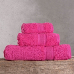 Πετσέτα Illusion Fuchsia Ρυθμός Χεριών 30x50cm 100% Βαμβάκι
