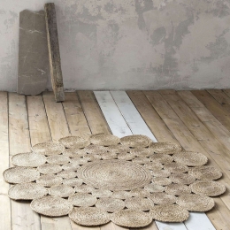 Χαλί Στρογγυλό - Arruela Natural Nima 150X150cm Round