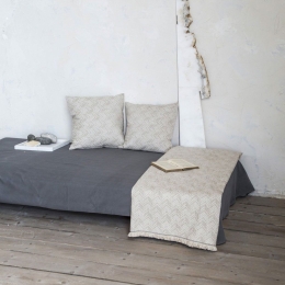 Ριχτάρι Alloy Ivory Nima Πολυθρόνα 180x180cm Ακρυλικό-Πολυέστερ