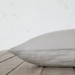 Σεντόνι Linen Light Grey Nima King Size 260x280cm Λινό