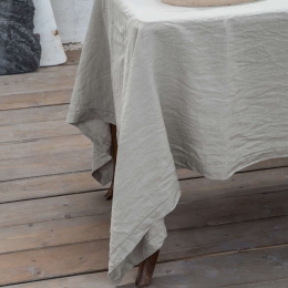 Τραπεζομάντηλο Linho Light Grey Nima 150Χ310 Λινό