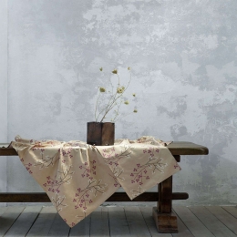 Runner Clementia Beige Nima 48Χ150 48x150cm 100% Βαμβάκι