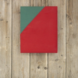 Παπλωματοθήκη Colors Absolute Red - Pine Green Nima Μονό 160x240cm 100% Βαμβάκι