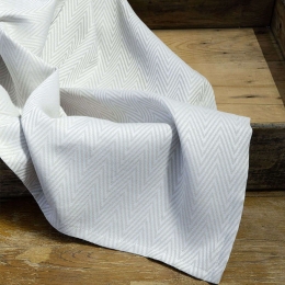 Σουπλά Σετ 2τμχ - Ritzy Light Grey Nima 35x50cm Βαμβάκι-Πολυέστερ